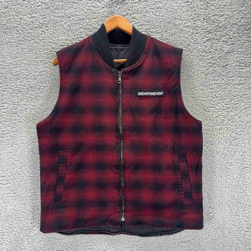 Independent Truck Company Reversible Vest Black Size Large
